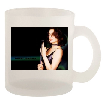 Famke Janssen 10oz Frosted Mug