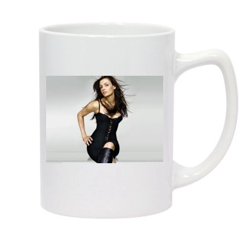 Famke Janssen 14oz White Statesman Mug