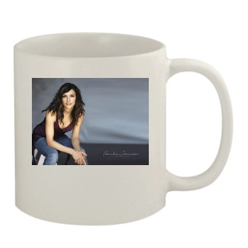 Famke Janssen 11oz White Mug