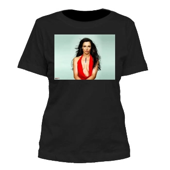 Famke Janssen Women's Cut T-Shirt