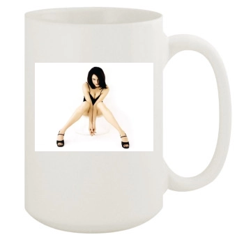 Famke Janssen 15oz White Mug