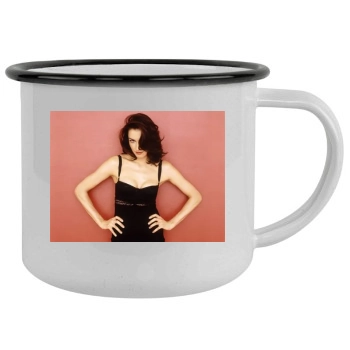 Famke Janssen Camping Mug