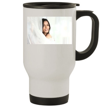 Freida Pinto Stainless Steel Travel Mug