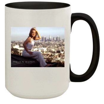 Helen Hunt 15oz Colored Inner & Handle Mug