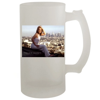 Helen Hunt 16oz Frosted Beer Stein