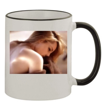 Helen Hunt 11oz Colored Rim & Handle Mug