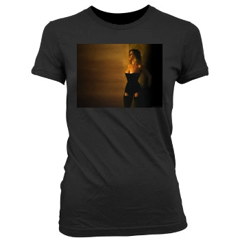 Helen Mirren Women's Junior Cut Crewneck T-Shirt