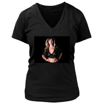 Helen Mirren Women's Deep V-Neck TShirt