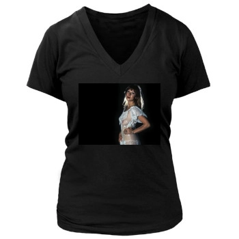 Helen Mirren Women's Deep V-Neck TShirt