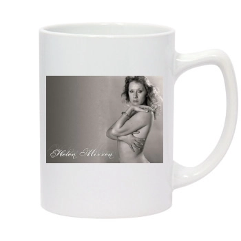 Helen Mirren 14oz White Statesman Mug