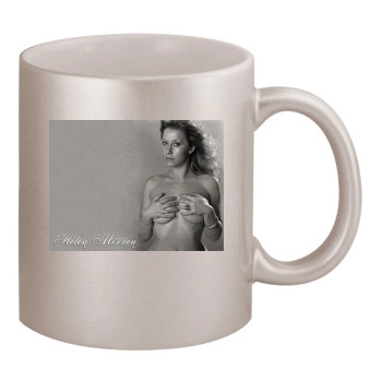 Helen Mirren 11oz Metallic Silver Mug