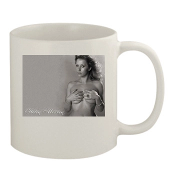 Helen Mirren 11oz White Mug