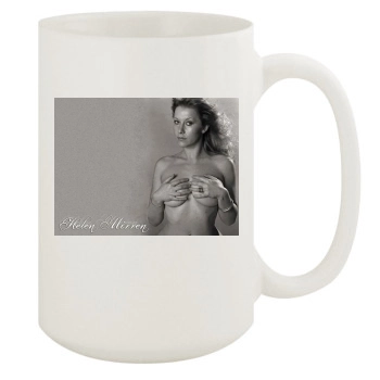 Helen Mirren 15oz White Mug