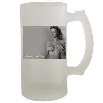 Helen Mirren 16oz Frosted Beer Stein