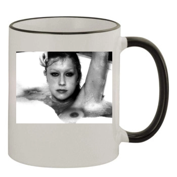 Helen Mirren 11oz Colored Rim & Handle Mug