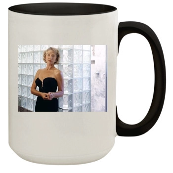 Helen Mirren 15oz Colored Inner & Handle Mug