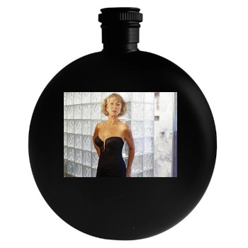 Helen Mirren Round Flask