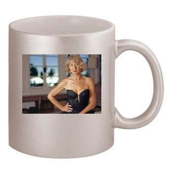 Helen Mirren 11oz Metallic Silver Mug