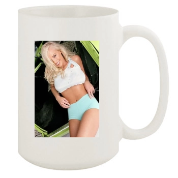 Jaime Bergman 15oz White Mug