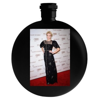 Jaime King Round Flask