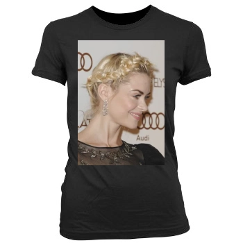 Jaime King Women's Junior Cut Crewneck T-Shirt