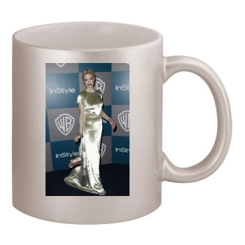 Jaime King 11oz Metallic Silver Mug