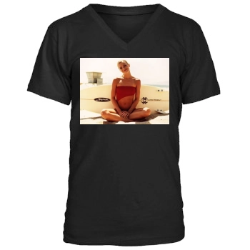 Jaime Pressly Men's V-Neck T-Shirt