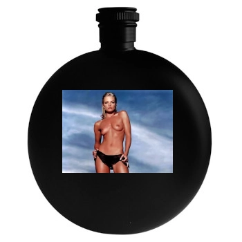 Jaime Pressly Round Flask