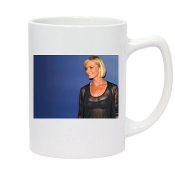 Jaime Pressly 14oz White Statesman Mug