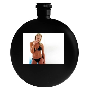 Jaime Pressly Round Flask