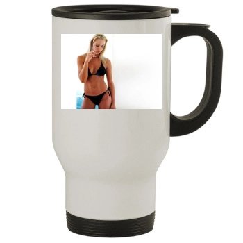 Jaime Pressly Stainless Steel Travel Mug