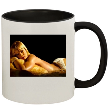 Jaime Pressly 11oz Colored Inner & Handle Mug