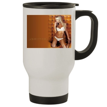 Jaime Pressly Stainless Steel Travel Mug