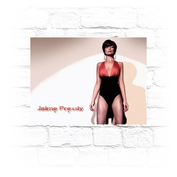 Jaime Pressly Metal Wall Art