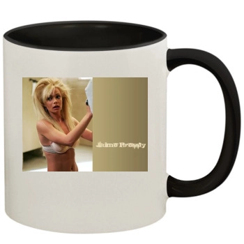 Jaime Pressly 11oz Colored Inner & Handle Mug