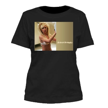 Jaime Pressly Women's Cut T-Shirt