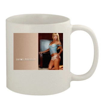 Jaime Pressly 11oz White Mug