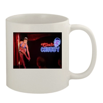 Jaime Pressly 11oz White Mug