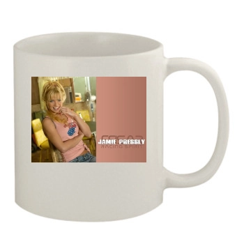 Jaime Pressly 11oz White Mug