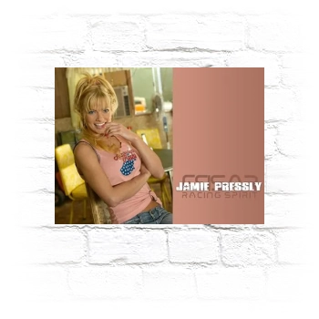 Jaime Pressly Metal Wall Art