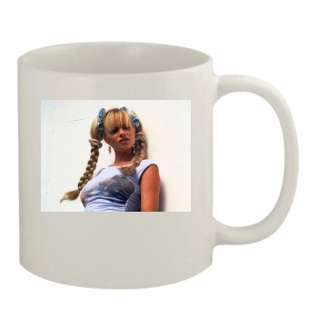 Jaime Pressly 11oz White Mug