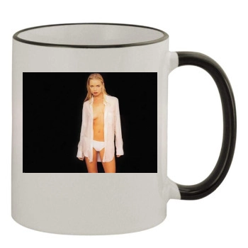 Jaime Pressly 11oz Colored Rim & Handle Mug