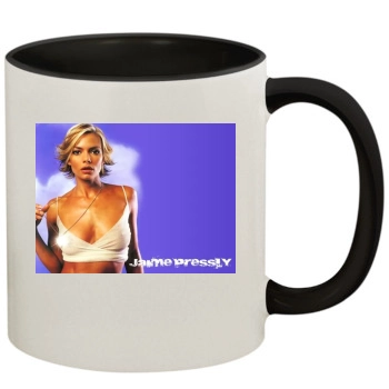 Jaime Pressly 11oz Colored Inner & Handle Mug