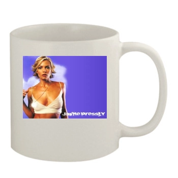 Jaime Pressly 11oz White Mug