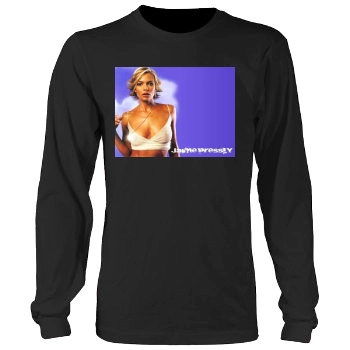 Jaime Pressly Men's Heavy Long Sleeve TShirt