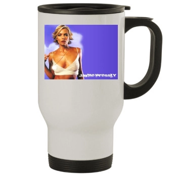 Jaime Pressly Stainless Steel Travel Mug