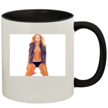 Jaime Pressly 11oz Colored Inner & Handle Mug