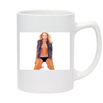 Jaime Pressly 14oz White Statesman Mug