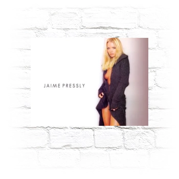 Jaime Pressly Metal Wall Art