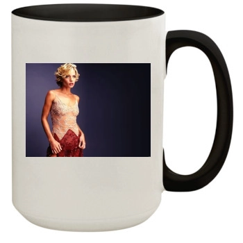 Jaime Pressly 15oz Colored Inner & Handle Mug